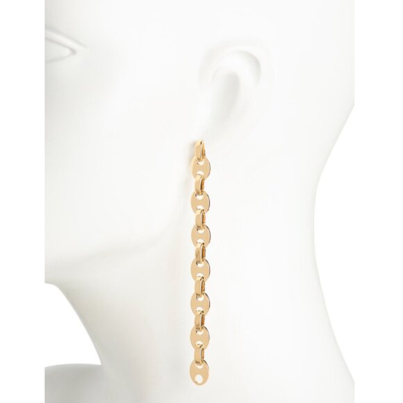 PACO RABANNE Gold Made In Italy Eight Nano Earrings - Picture 2 of 2